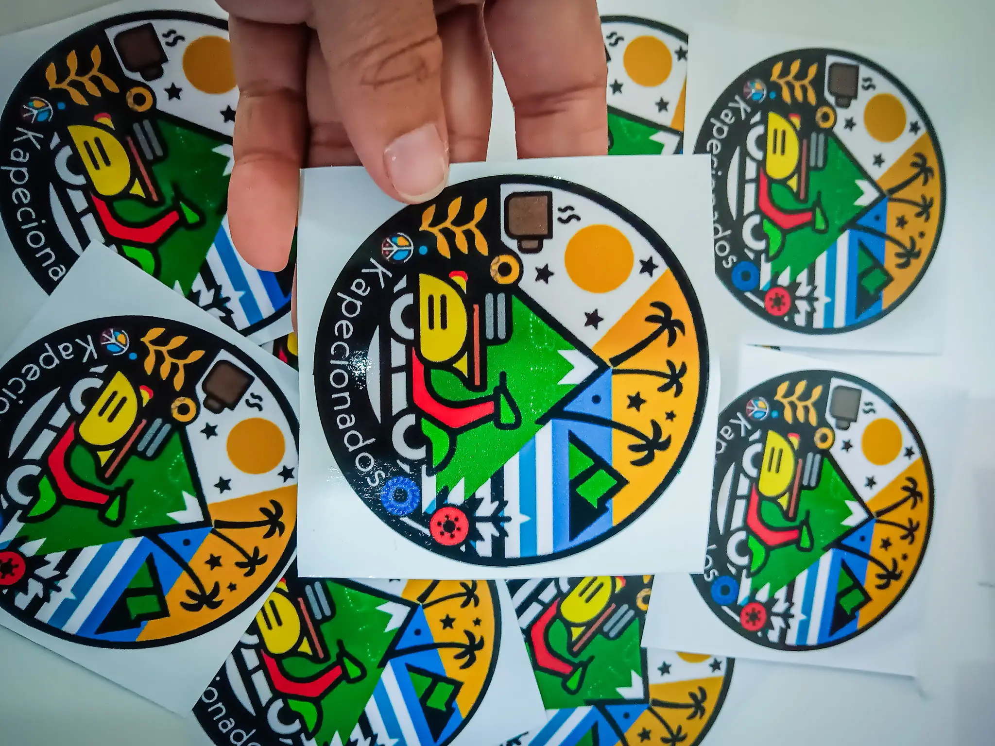 Die-Cut Vinyl Stickers